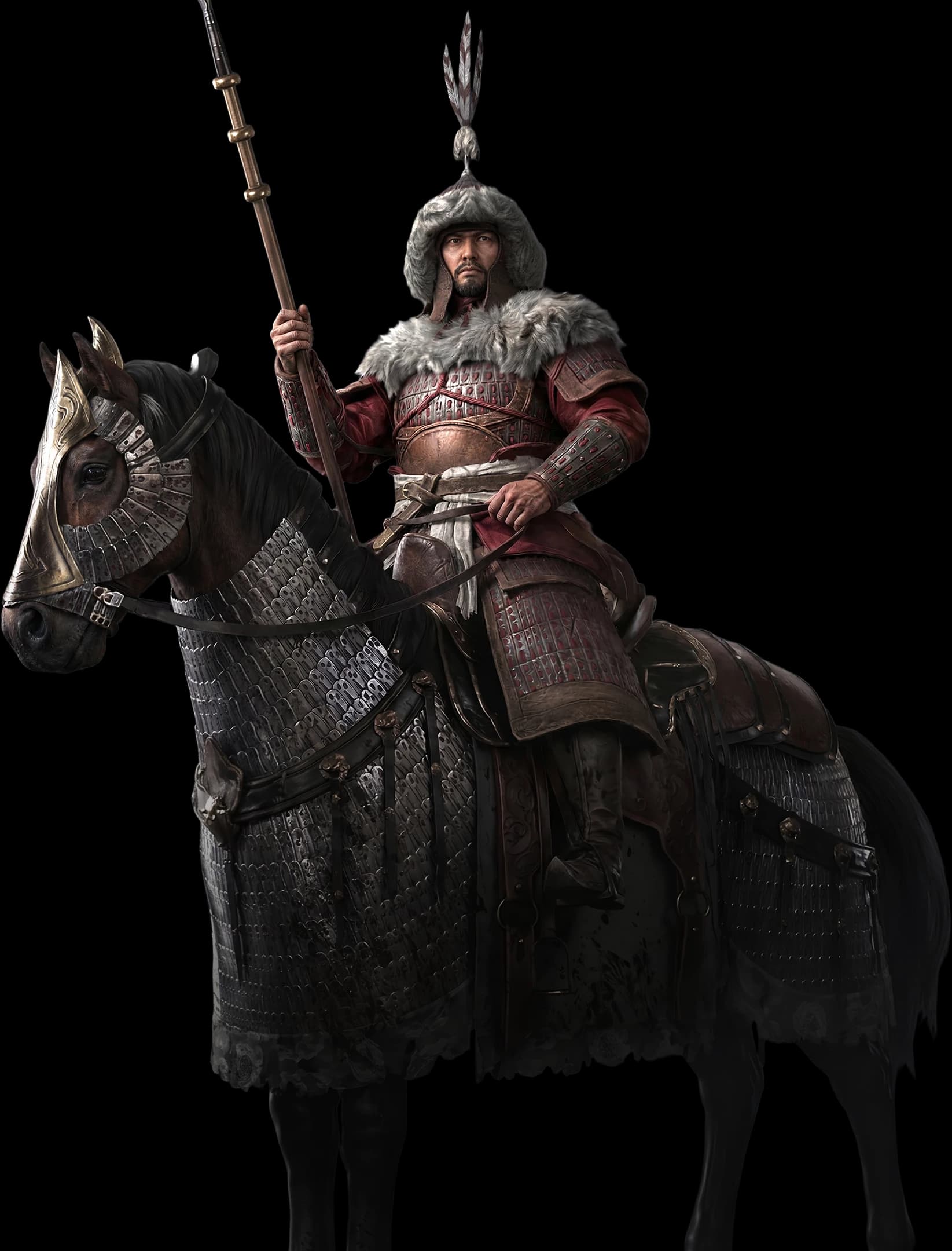 Cavalerie de Xiliang — illustration officielle