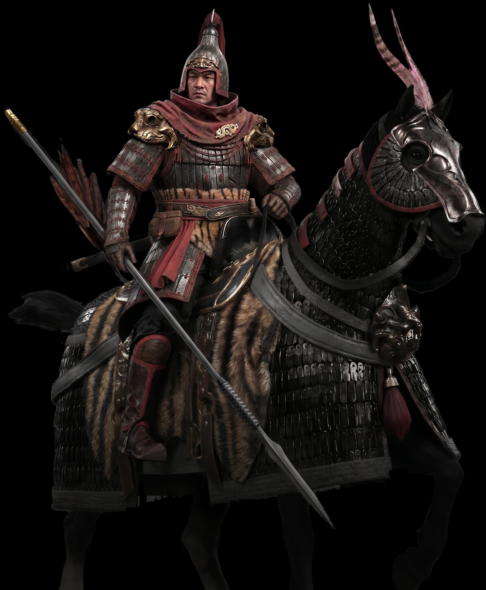 Cavalerie du Tigre et du Léopard — illustration officielle
